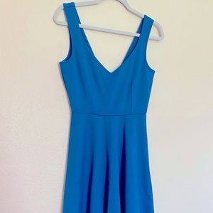 Blue Skater Dress